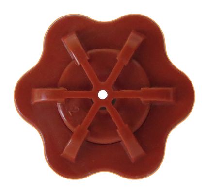 SPRAYHEAD, TERRACOTTA .221  7 HOLE WIDE