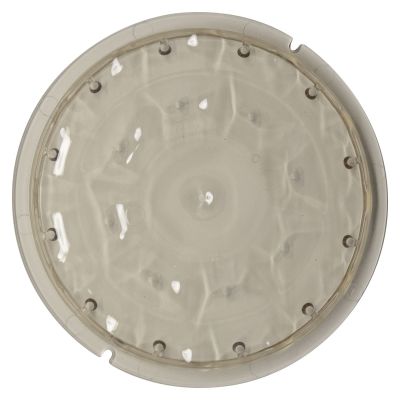 SPRAYHEAD, 21 HOLE PLASTIC WAVE W/RIBS