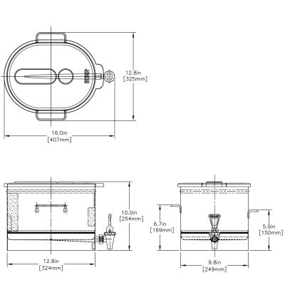 TDO-3.5 LP Low Profile Dispenser