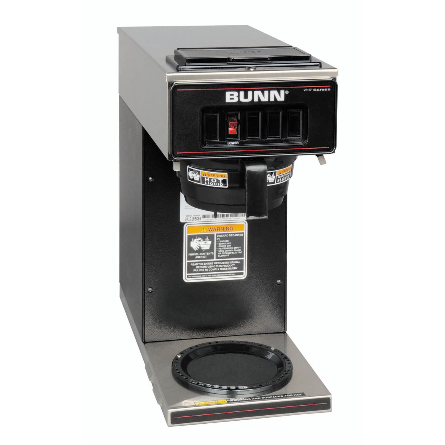VP171 (1 Lower Warmer) Coffee BUNN Commercial Site