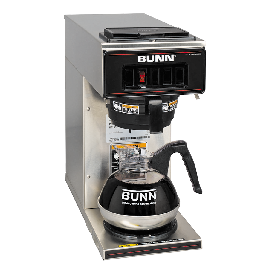 VP171, Stainless (1 Lower Warmer) Coffee BUNN Commercial Site