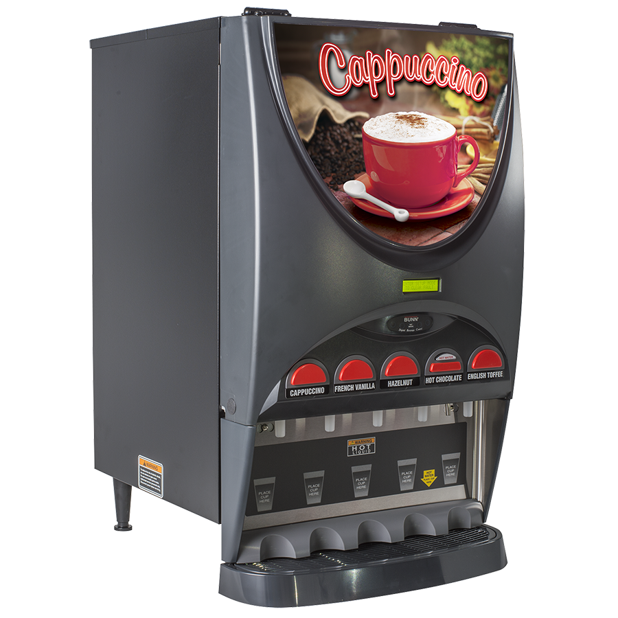 iMIX-5 Black TH/Hot Water - Hot Chocolate/Cappuccino - BUNN Commercial Site