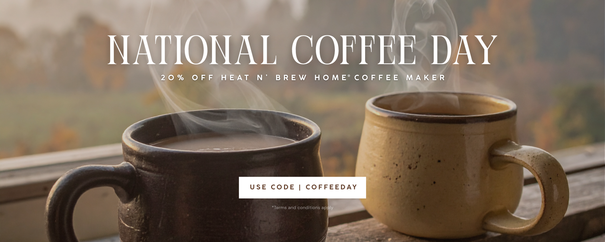 national coffee day promo