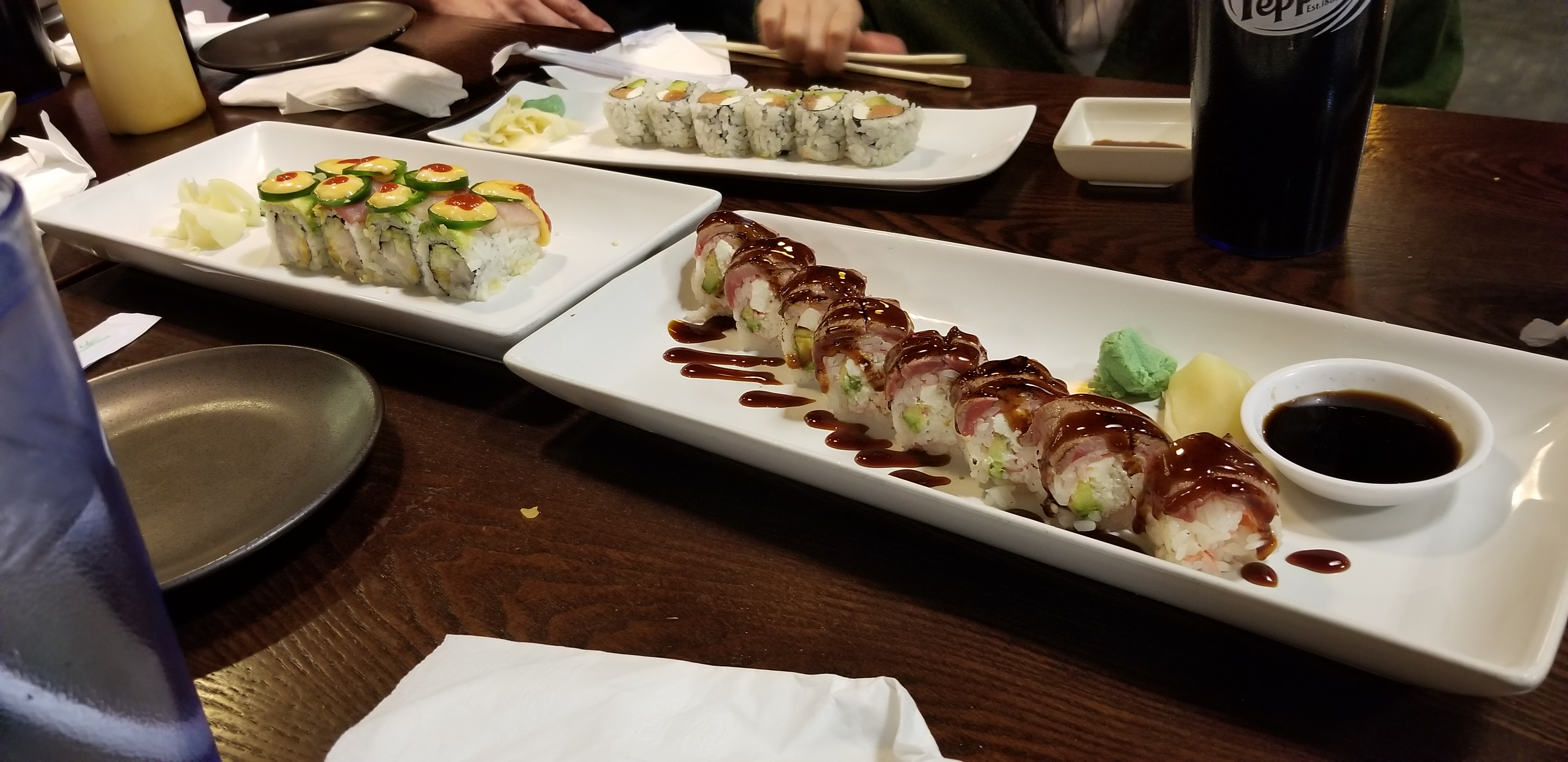 Sushi platters