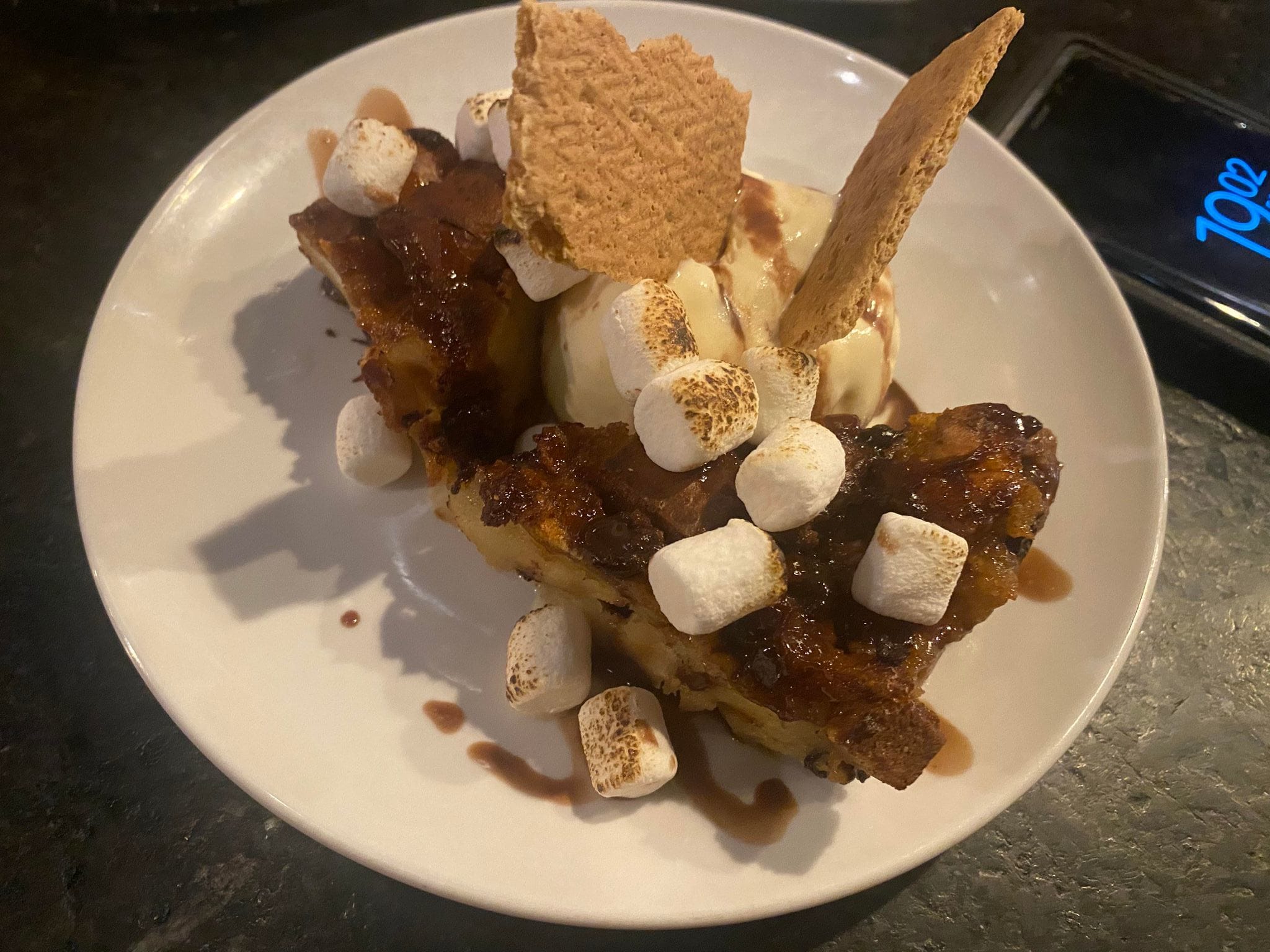 Bread pudding from The Odyssey