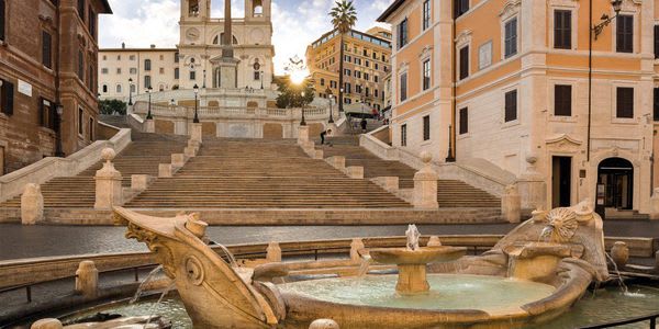 İspanyol Merdivenleri-Piazza Di Spagna-Roma