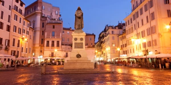 Campo De Fiori - Fiori Meydanı-Roma
