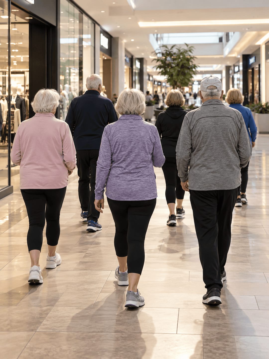 How Mall Walkers Turned Shopping Centres Into Fitness Clubs