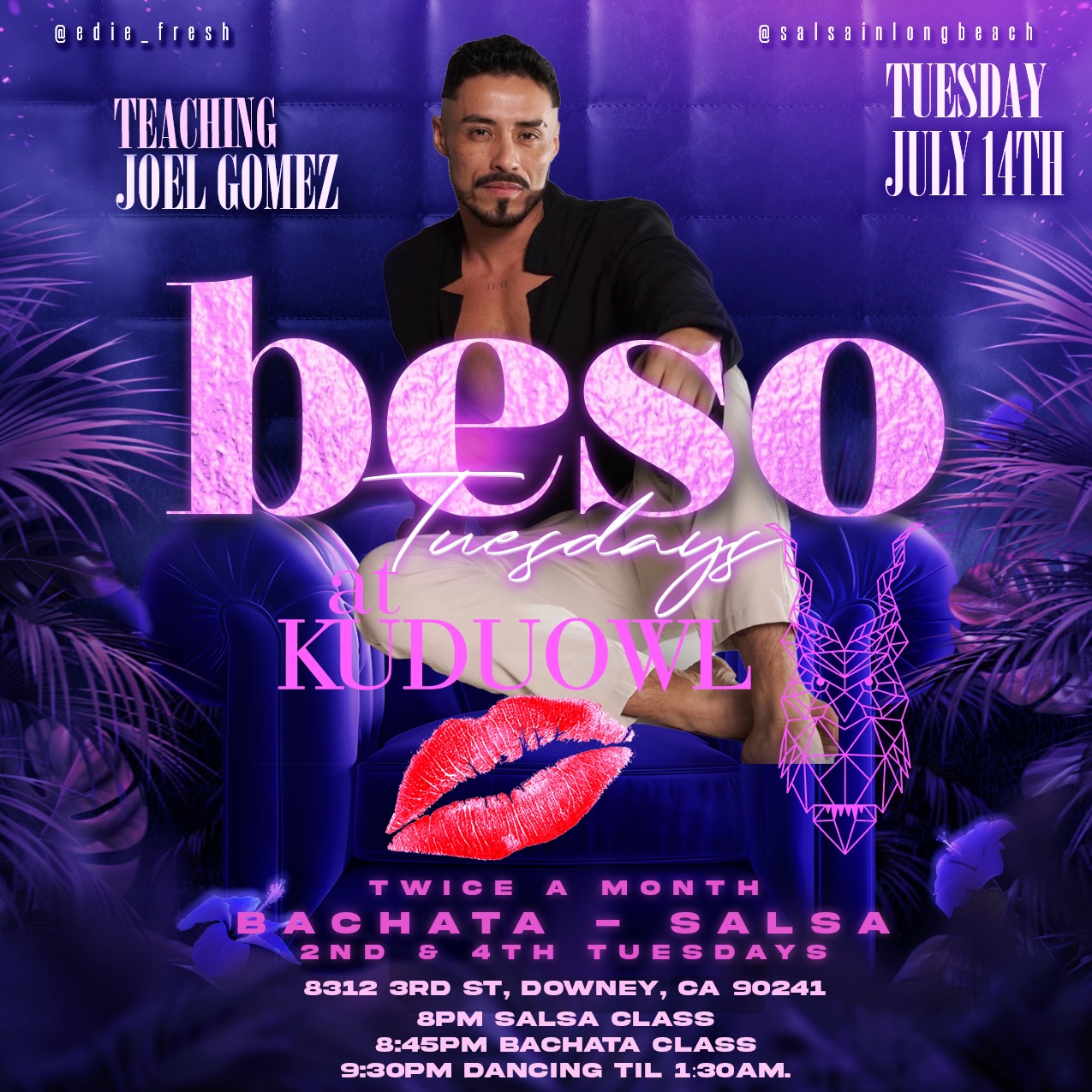Beso Tuesdays KUDUOWL