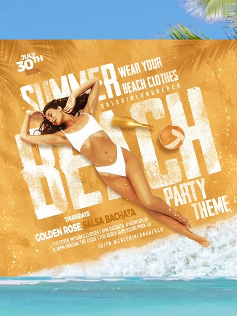 Summer Beach Party Theme