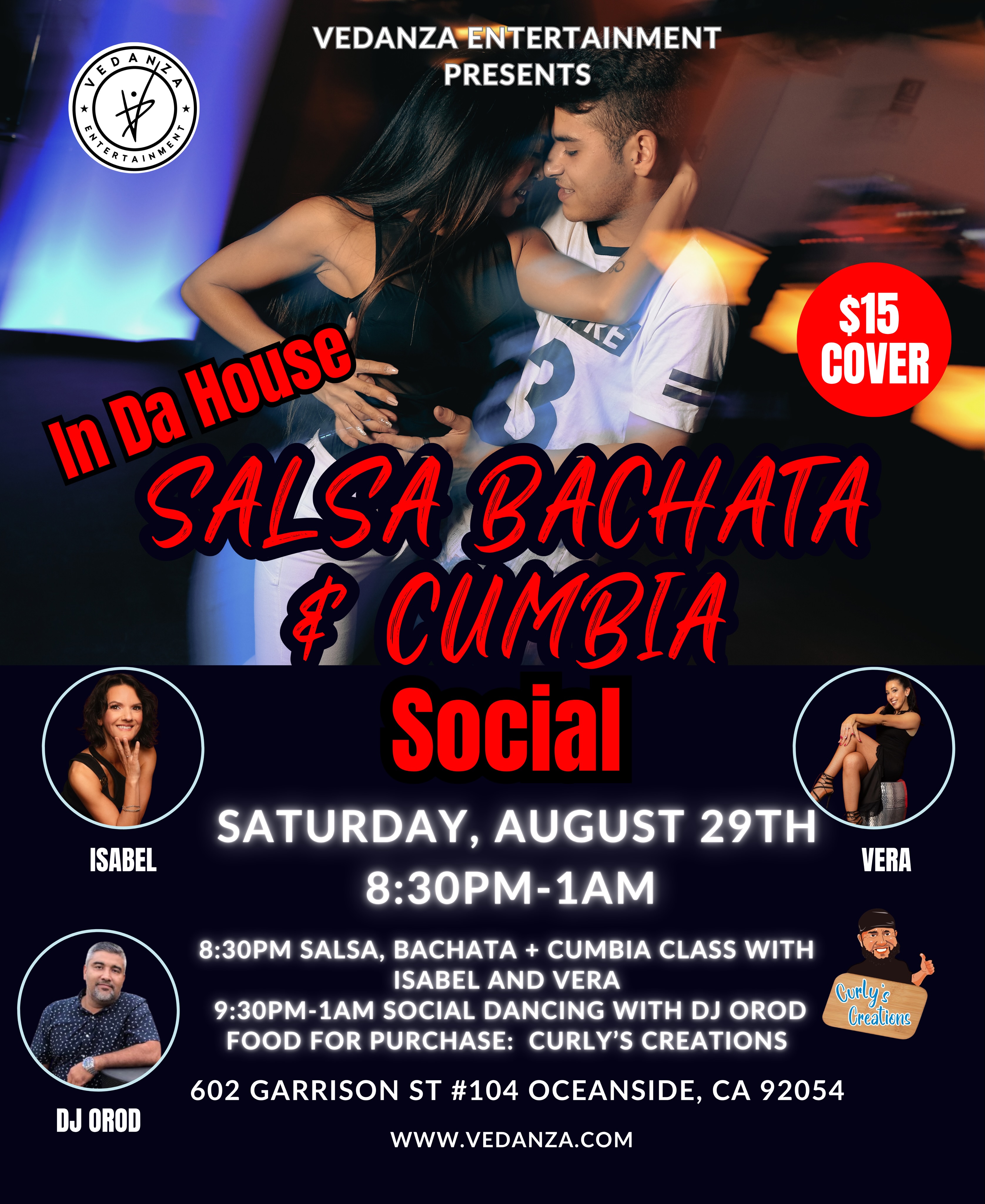 In Da House SALSA BACHATA & CUMBIA Social