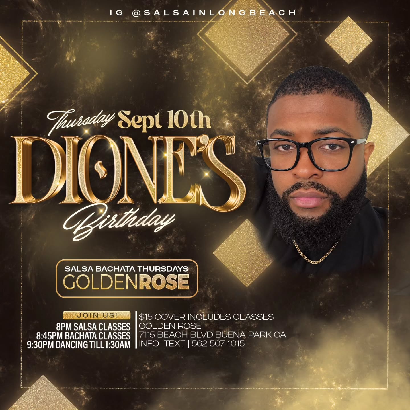 Thursday Sept 10th DIONE'S Birthday