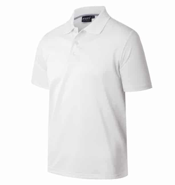 White Climate polo Shirt