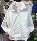 White waterproof reversible jacket