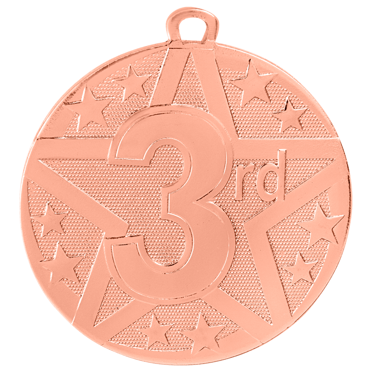 3rd Place Super Star Medal (Bronze only), product photo