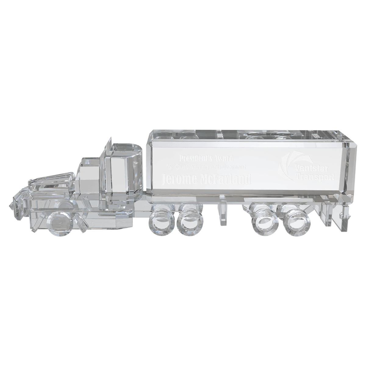 Crystal Large Semi Truck, product photo
