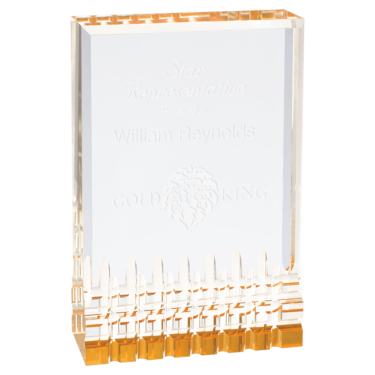 Medium Gold Mirage Acrylic, product photo