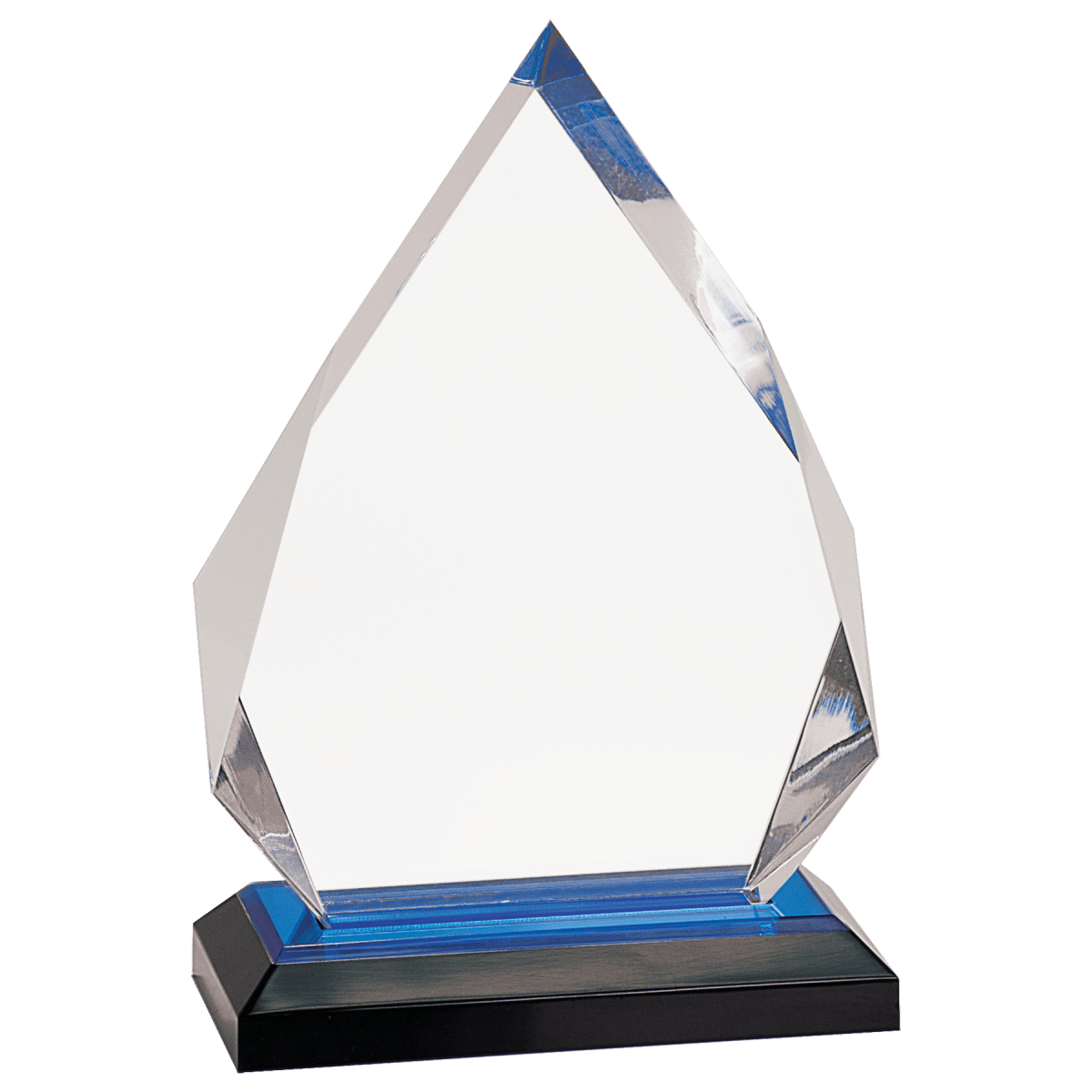 Medium Blue Diamond Impress Acrylic, product photo