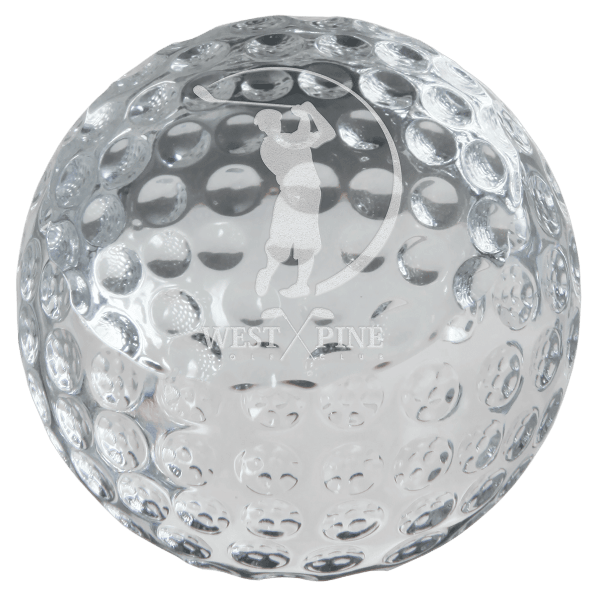 Crystal Golf Ball, product photo