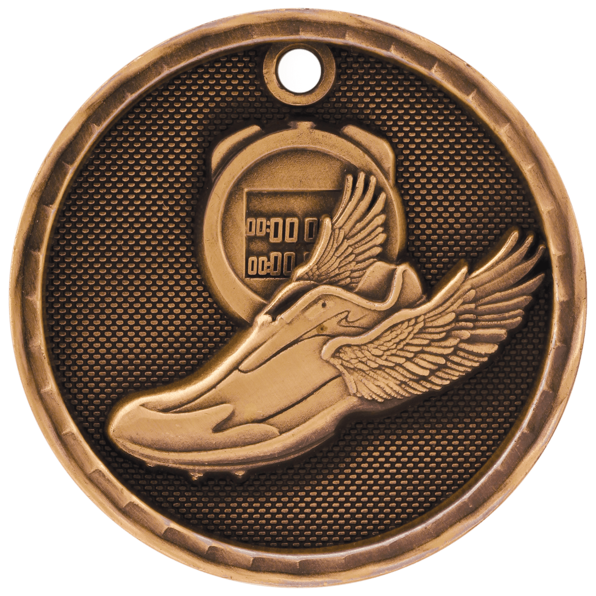 Track 3-D Medal-Bronze, product photo