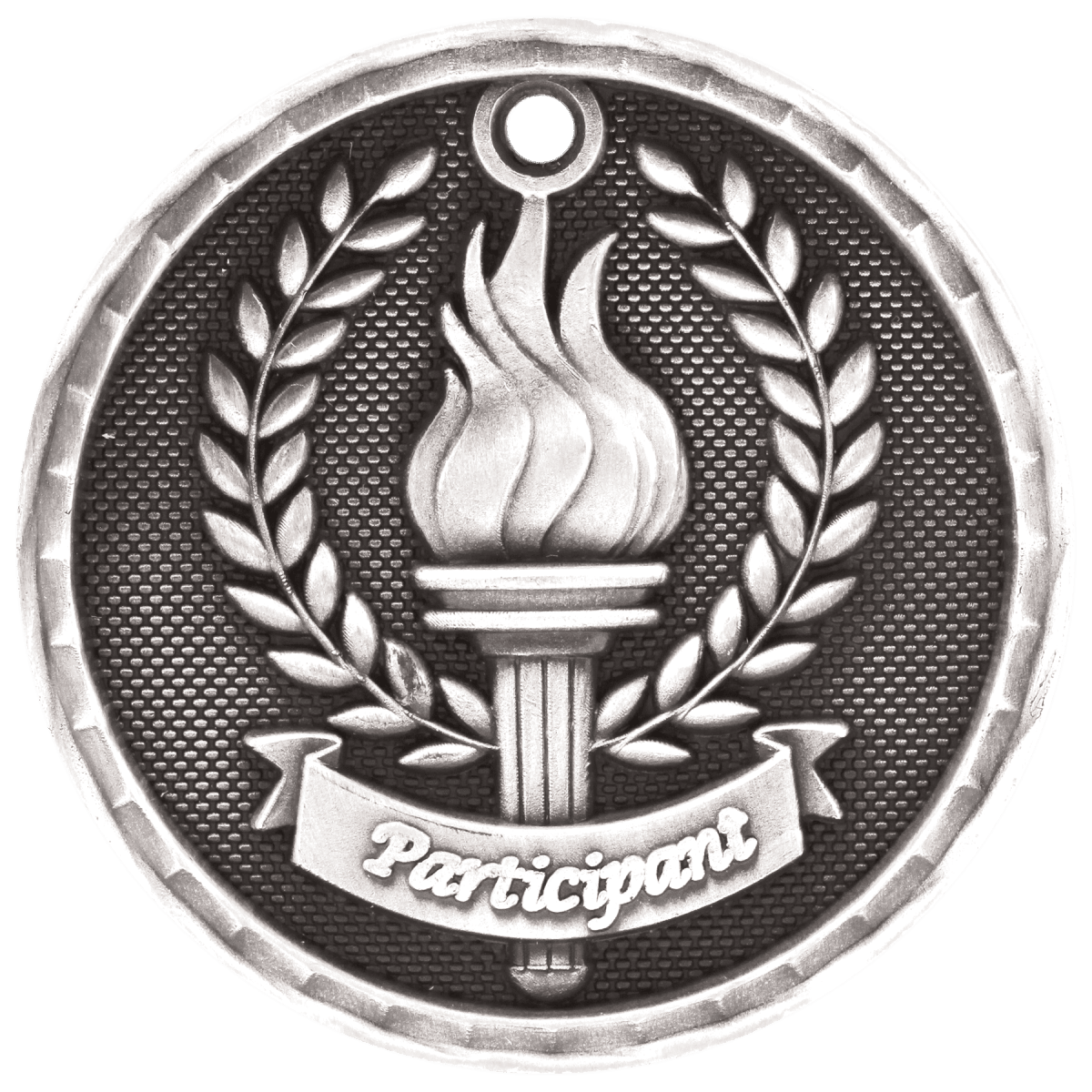 Participant 3-D Medal-Silver, product photo