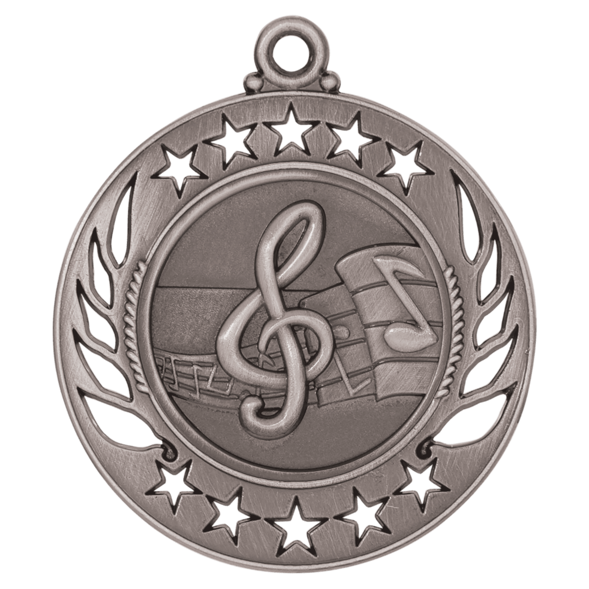 Music Galaxy Medal-Silver, product photo