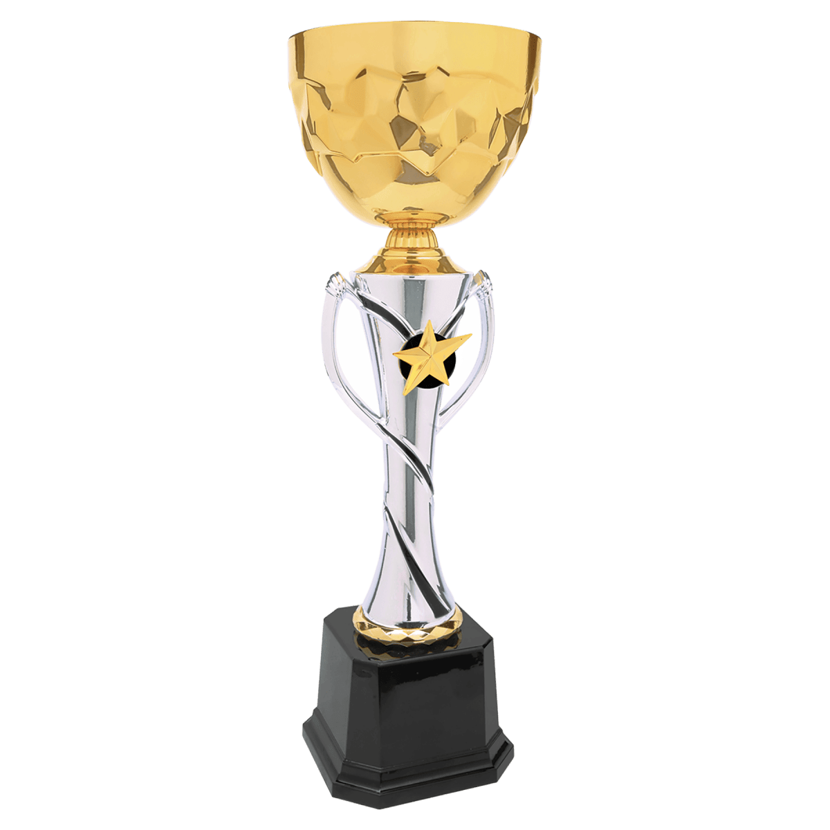 Gold/Silver Metal Cup, product photo