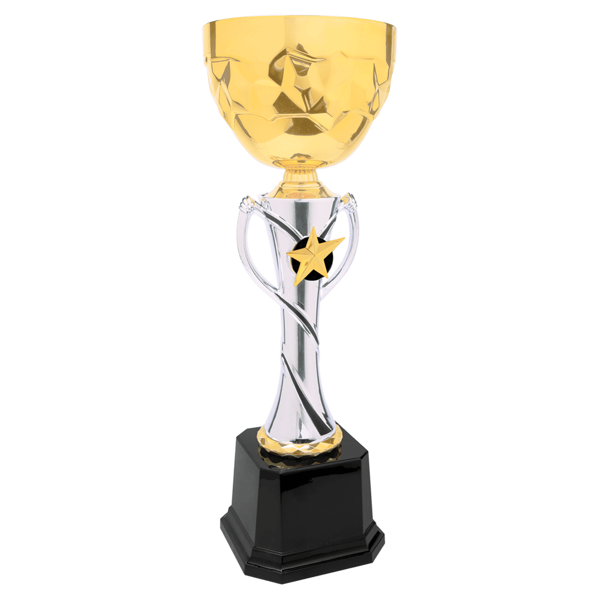 Gold/Silver Metal Cup, product photo