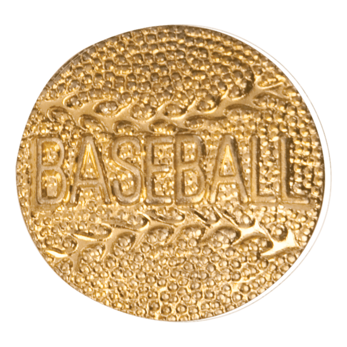 Baseball Metal Chenille Pin, product photo