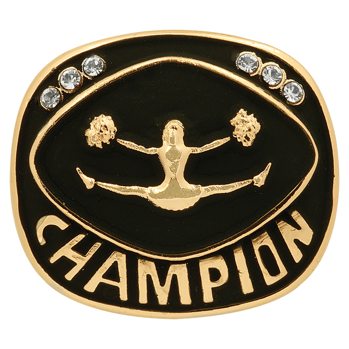 Cheer Metal Champion Ring Insert (Price includes ring ordered by size), product photo