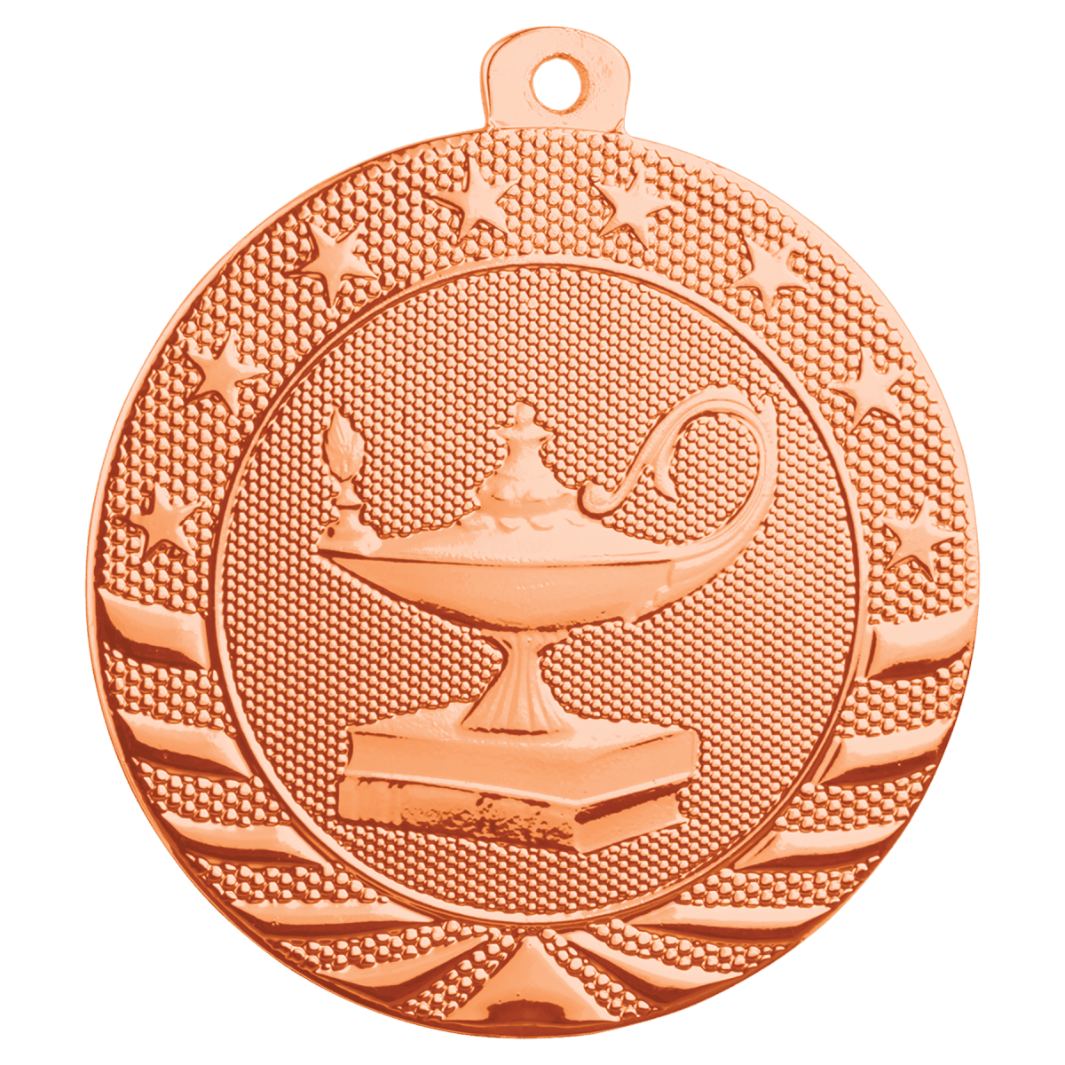 Lamp of Knowledge Starbrite Medal-Bronze, product photo