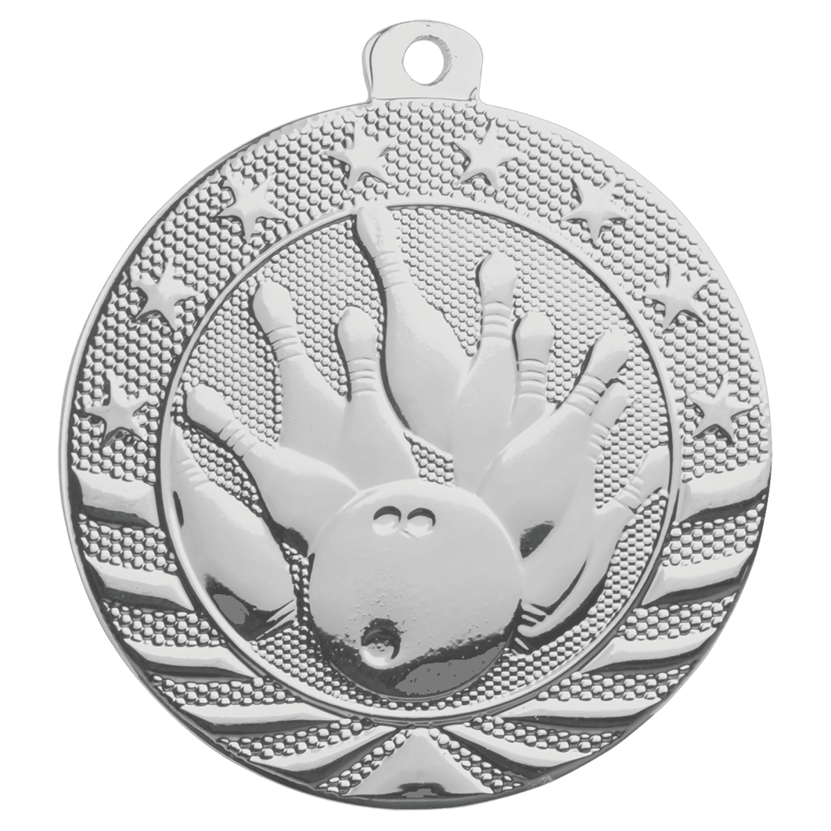 Bowling Starbrite Medal-Silver, product photo
