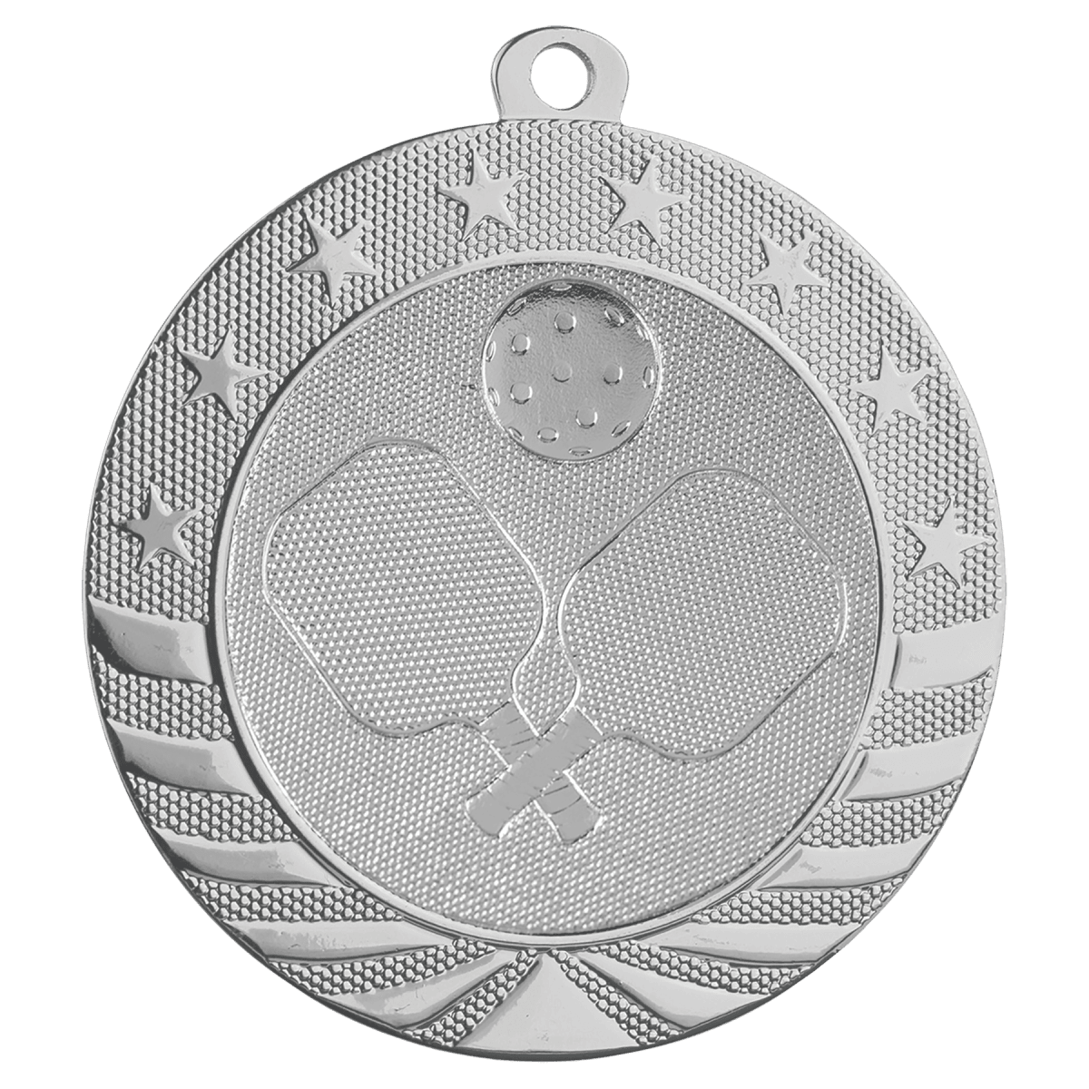 Pickleball Starbright Medal-Silver, product photo