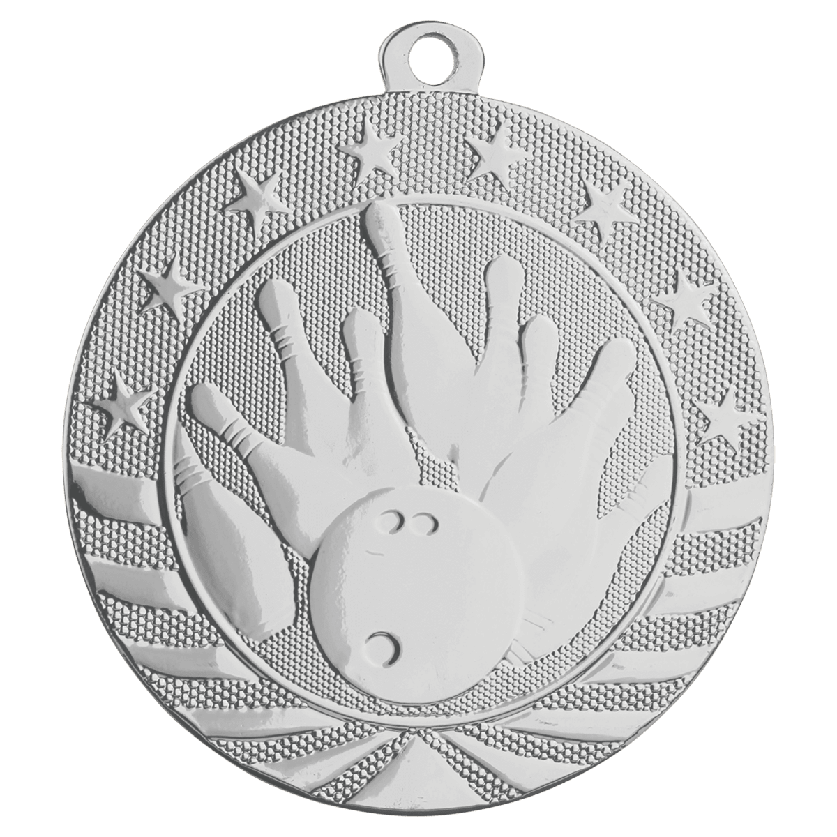 Bowling Starbrite Medal-Silver, product photo