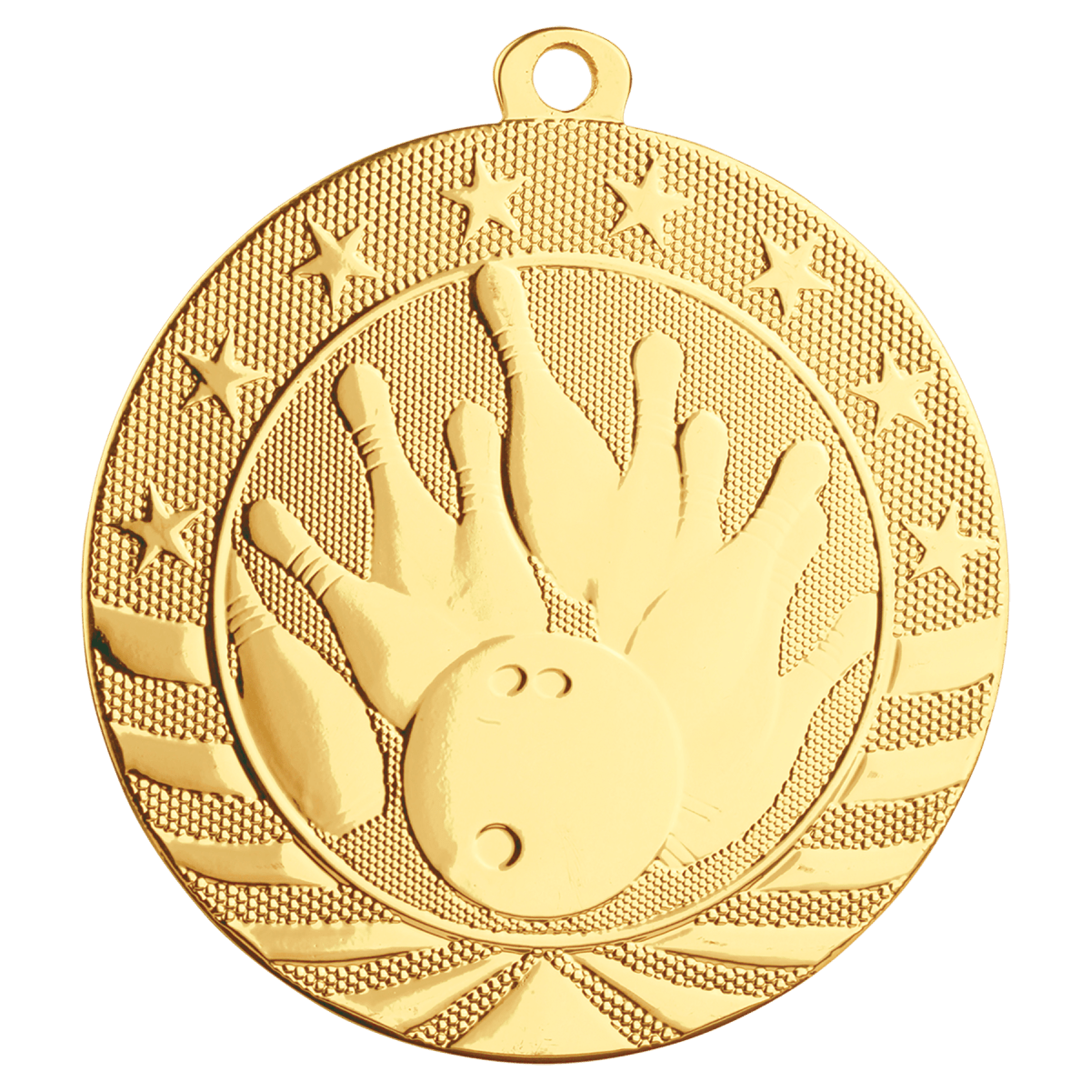 Bowling Starbrite Medal-Gold, product photo