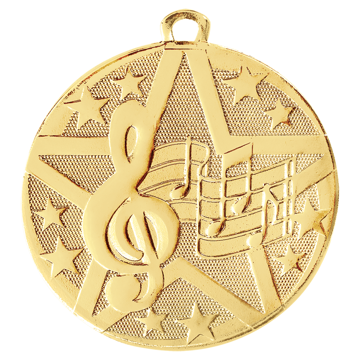 Music Superstar Medal-Gold, product photo