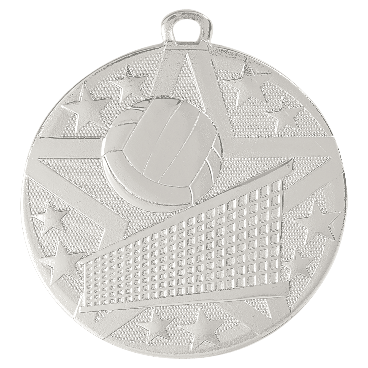 Volleyball Superstar Medal-Silver, product photo