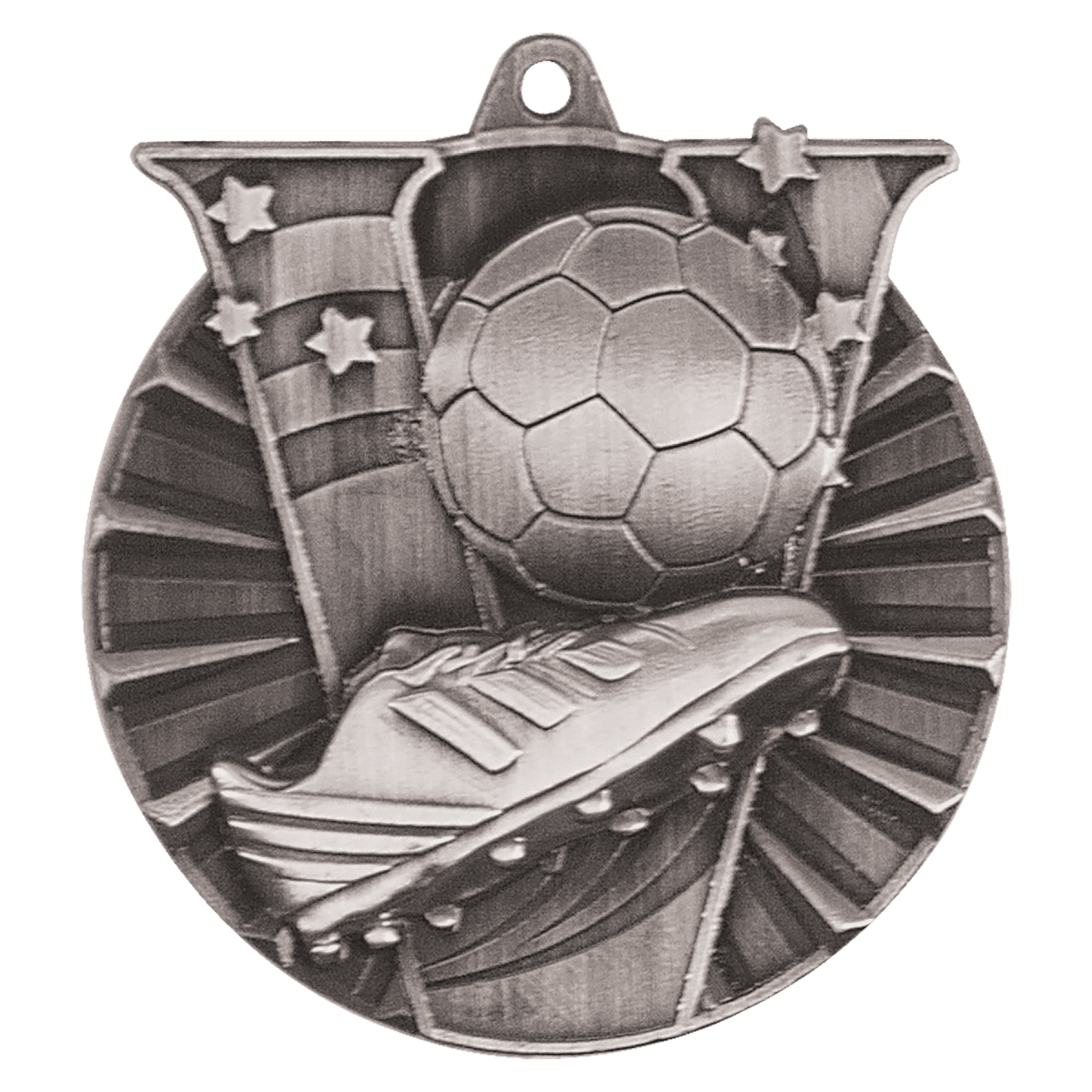 Soccer Victory Medal-Silver, product photo