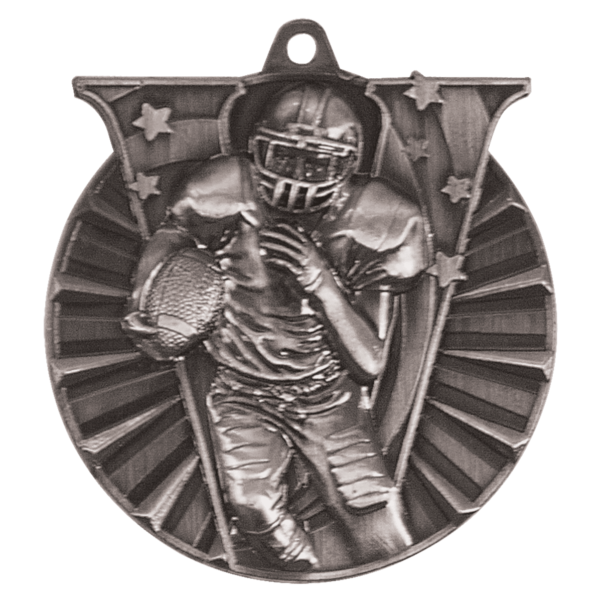 Football Victory Medal-Silver, product photo