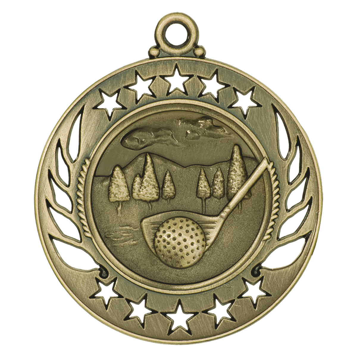 Golf Galaxy Medal-Gold, product photo