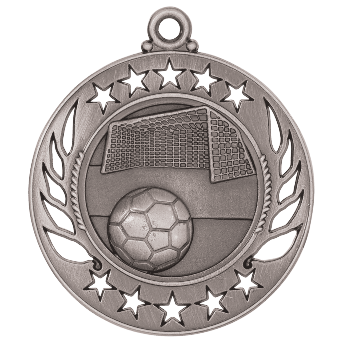 Soccer Galaxy Medal-Silver, product photo