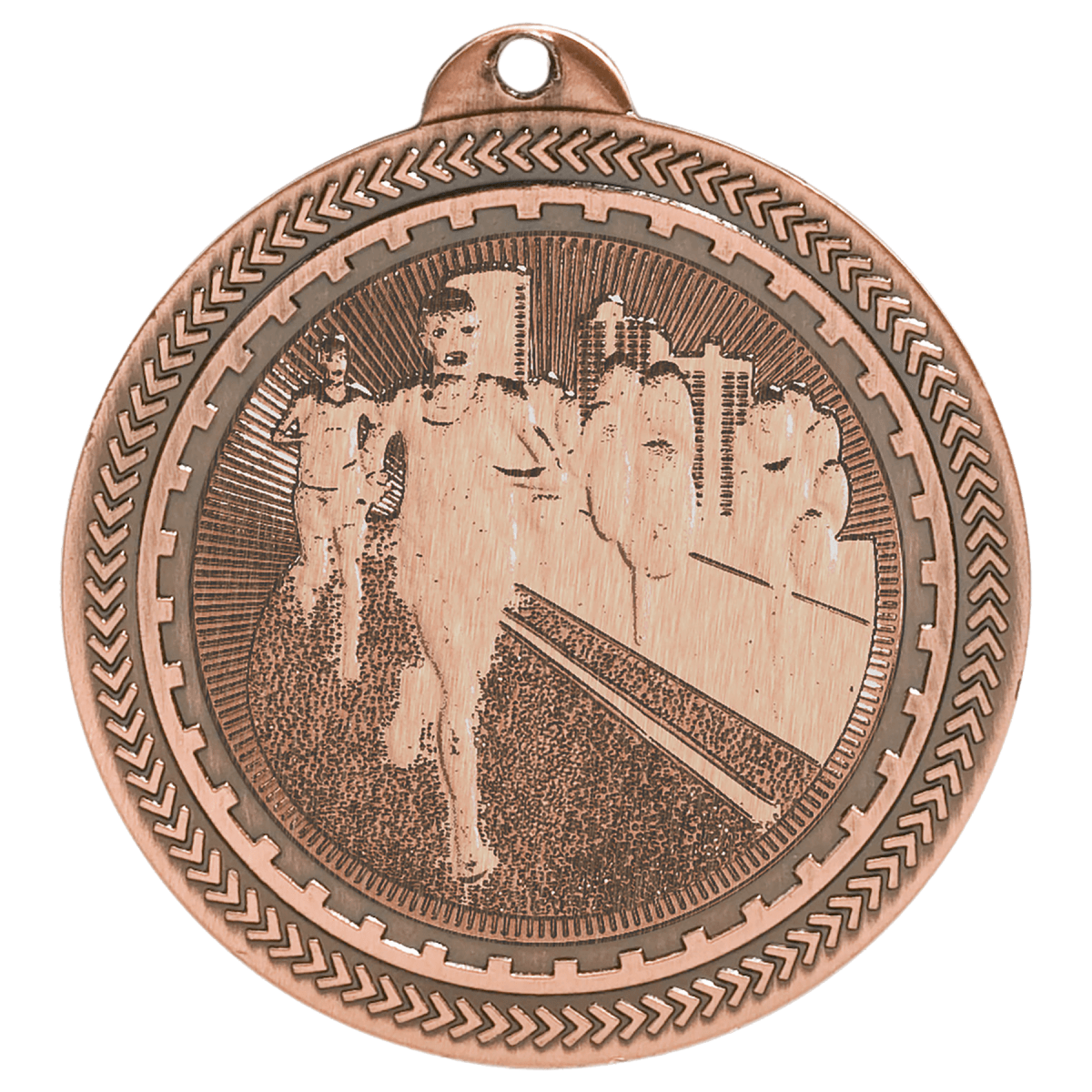 Cross Country BriteLazer Medal-Bronze, product photo