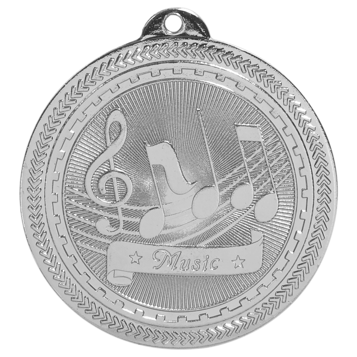 Music BriteLazer Medal-Silver, product photo