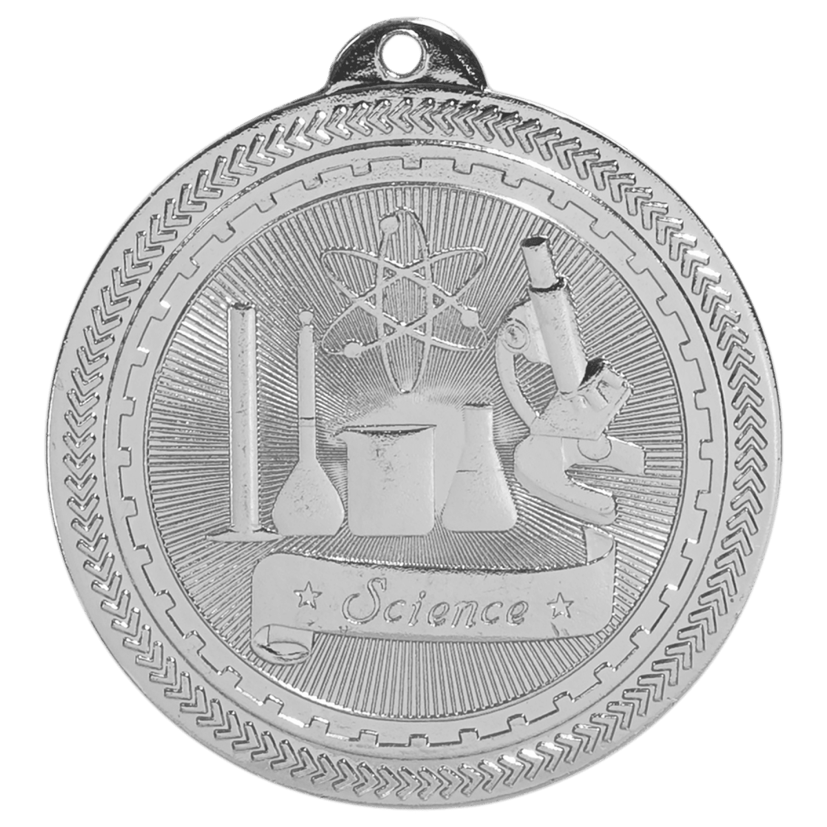 Science BriteLazer Medal-Silver, product photo