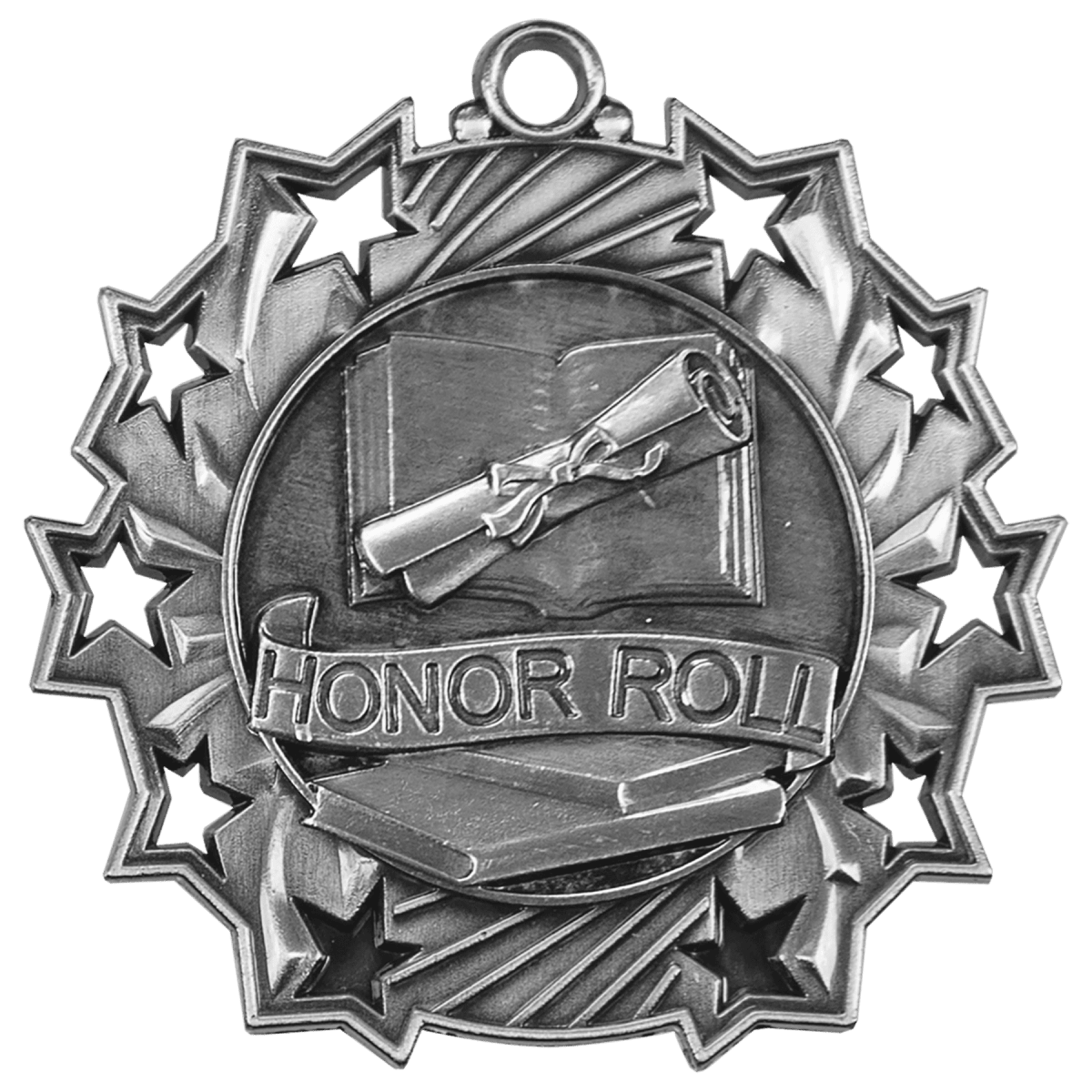 Honor Roll Ten Star Medal-Silver, product photo