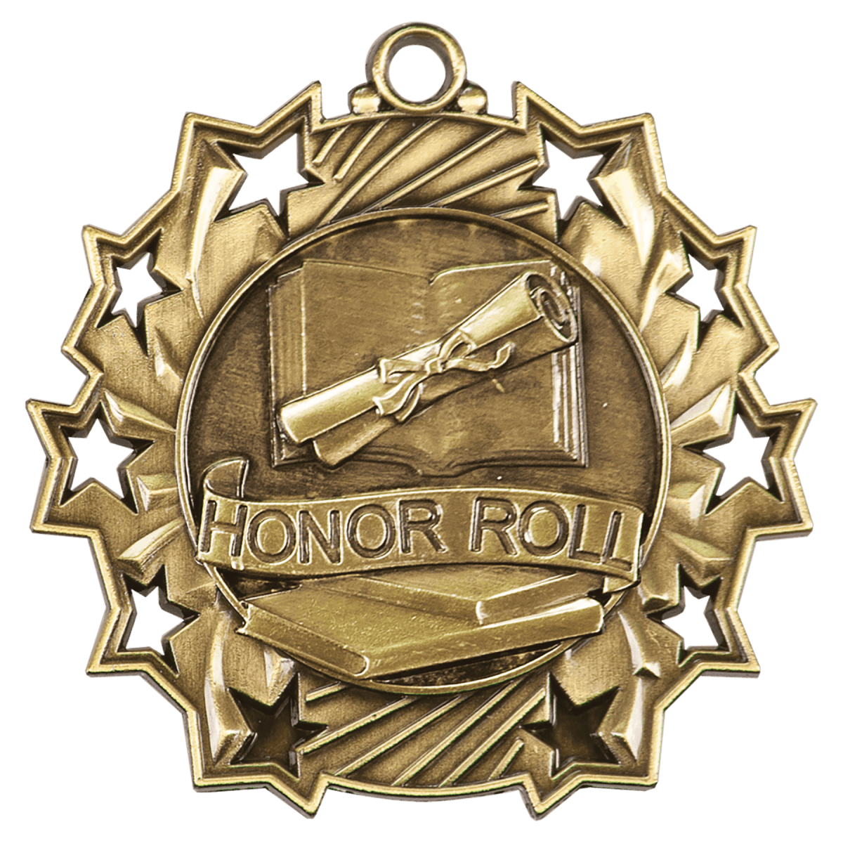 Honor Roll Ten Star Medal-Gold, product photo