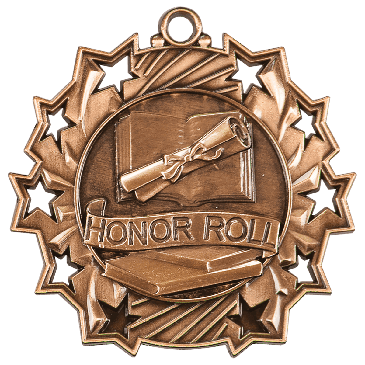 Honor Roll Ten Star Medal-Bronze, product photo