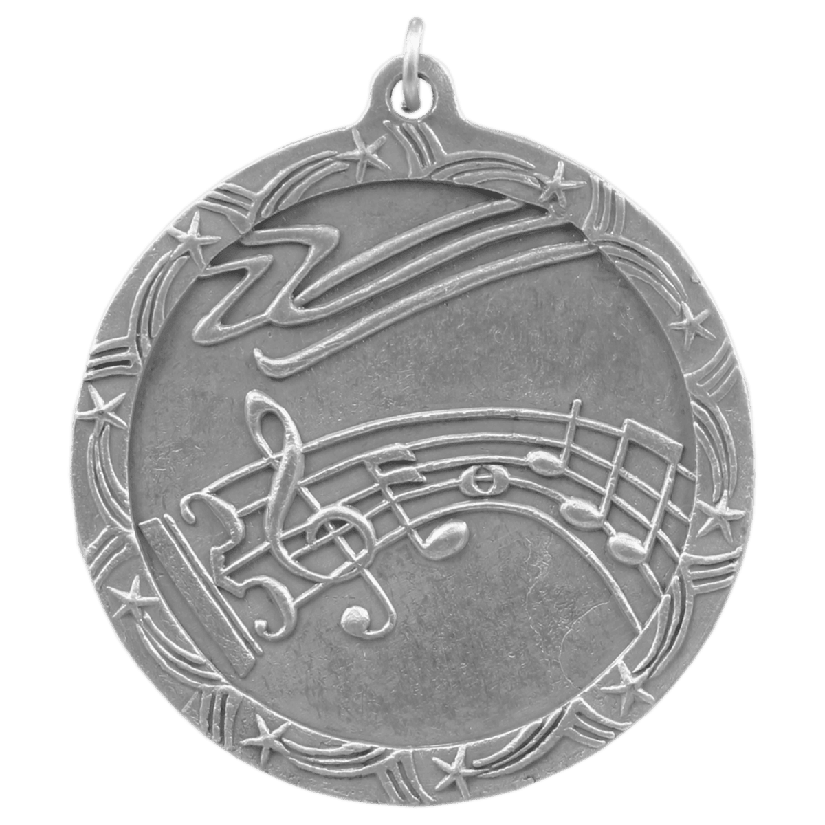 Music Shooting Star Medal-Silver, product photo