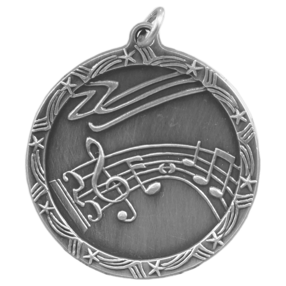 Music Shooting Star Medal-Silver, product photo