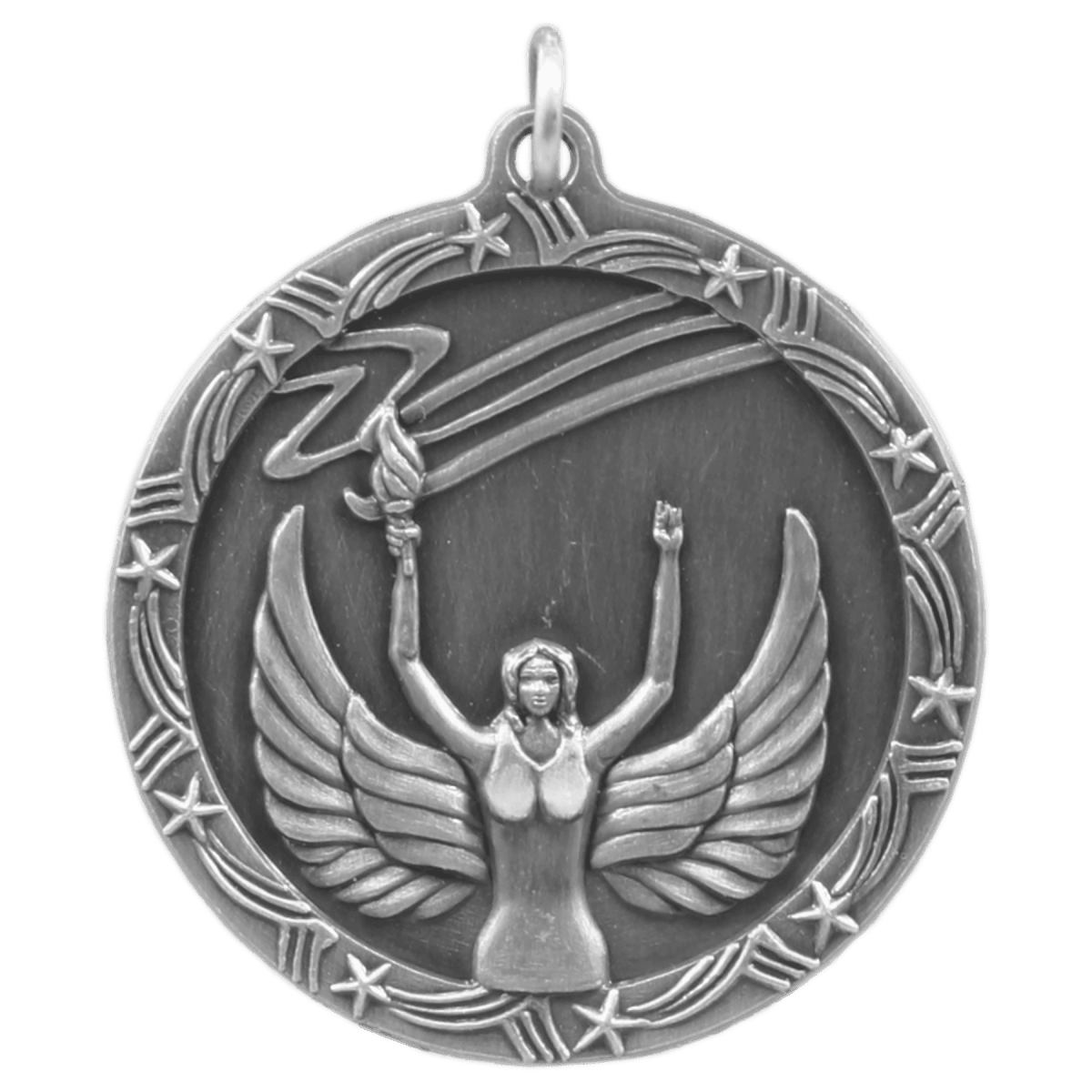 Torch Shooting Star Medal-Silver, product photo